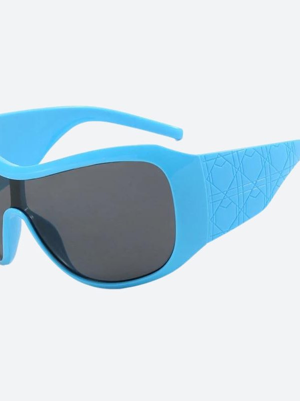 Y2K Oversized Shield Sunglasses