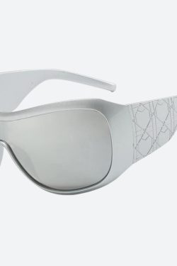 Y2K Oversized Shield Sunglasses