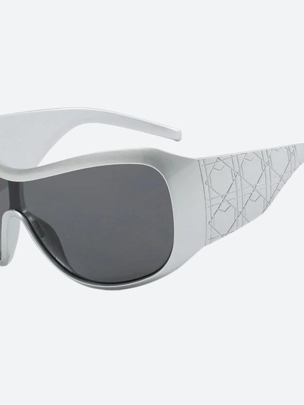 Y2K Oversized Shield Sunglasses