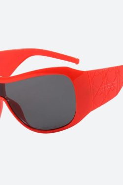 Y2K Oversized Shield Sunglasses