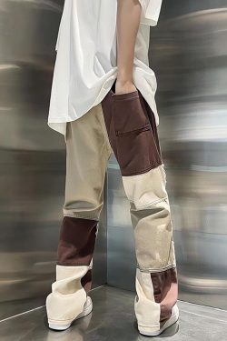 Y2K Patchwork Pants
