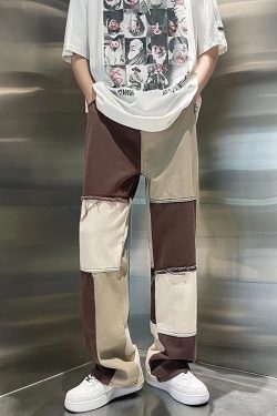 Y2K Patchwork Pants