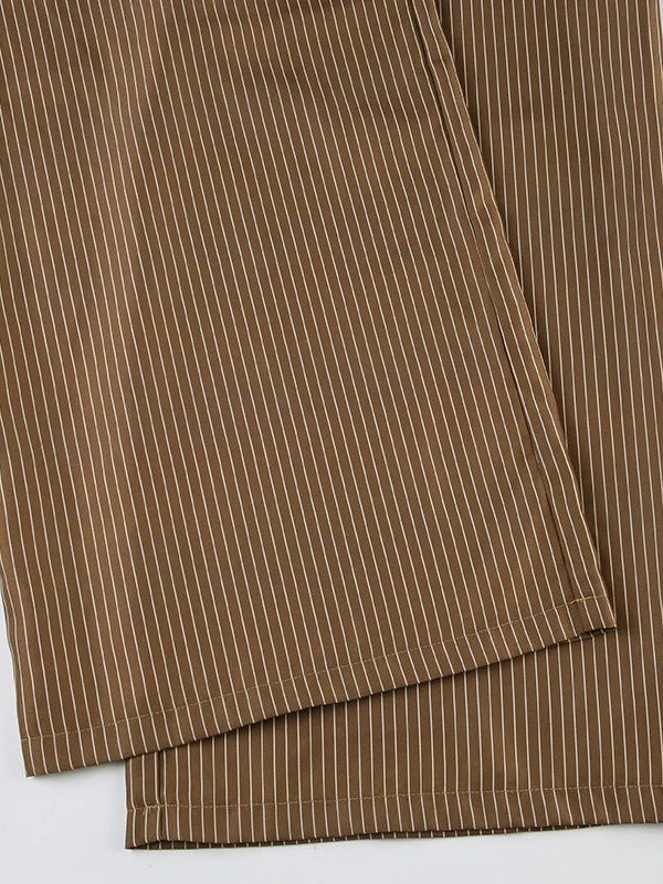 Y2K Pinstripe Baggy Pants