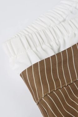 Y2K Pinstripe Baggy Pants