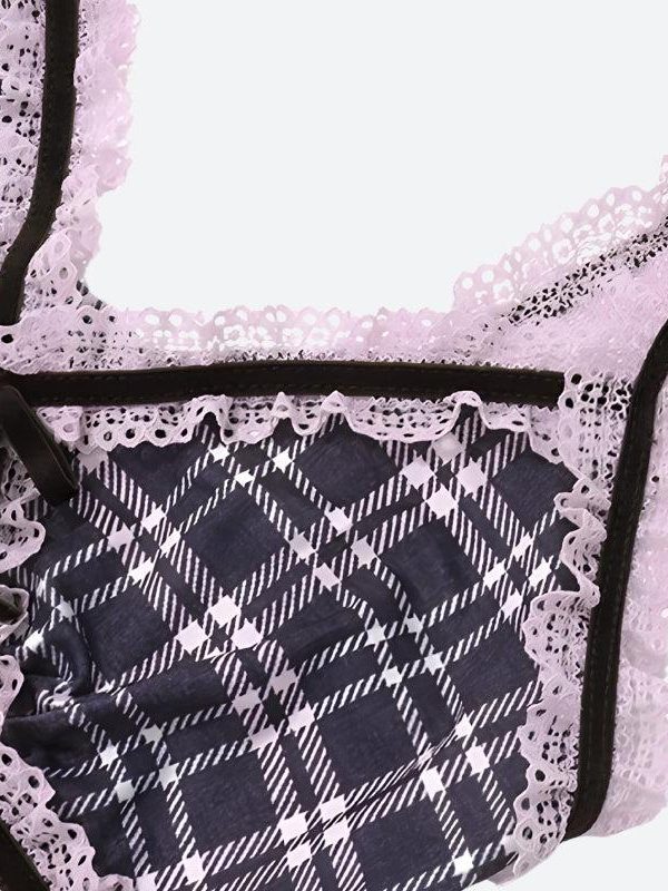 Y2K Plaid Cami Top