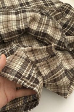 Y2K Plaid Mini Skort