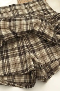 Y2K Plaid Mini Skort