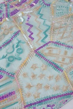 Y2K Sequined Halter Top