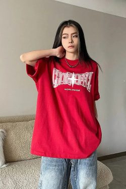 Y2K Shiny Star Worldwide Tee