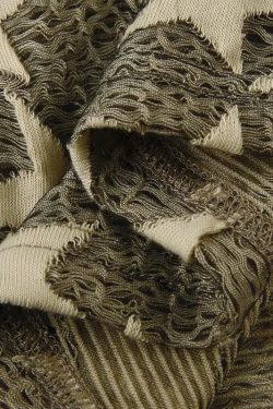 Y2K Star Embroidered Crop Top