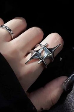 Y2K Star Ring