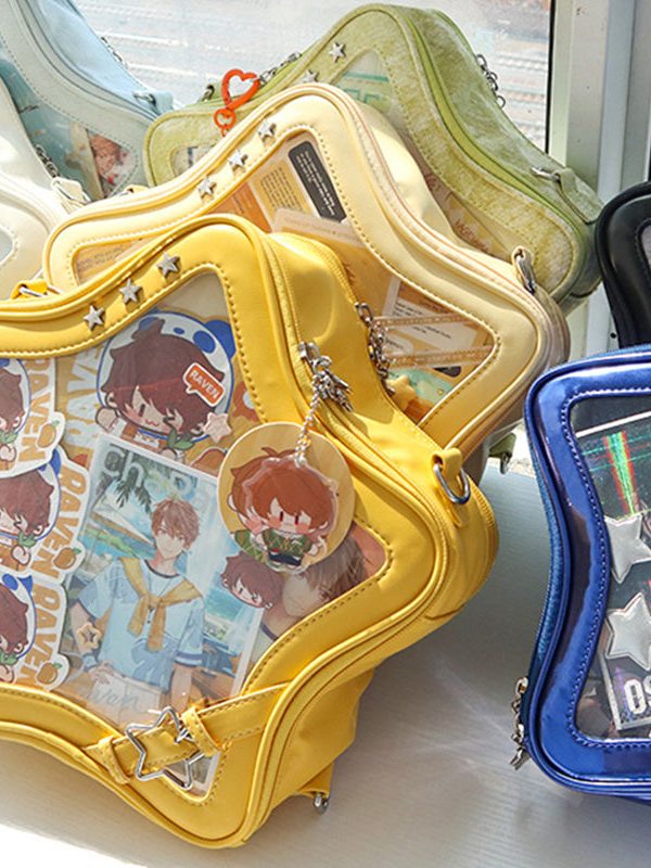 Y2K Star Shaped Ita Bag Backpack