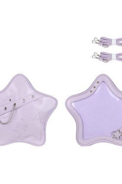 Y2K Star Shaped Ita Bag Backpack