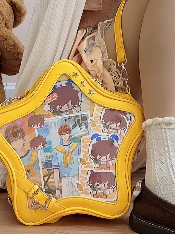 Y2K Star Shaped Ita Bag Backpack