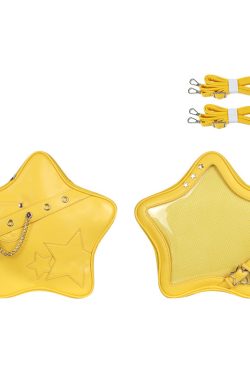 Y2K Star Shaped Ita Bag Backpack