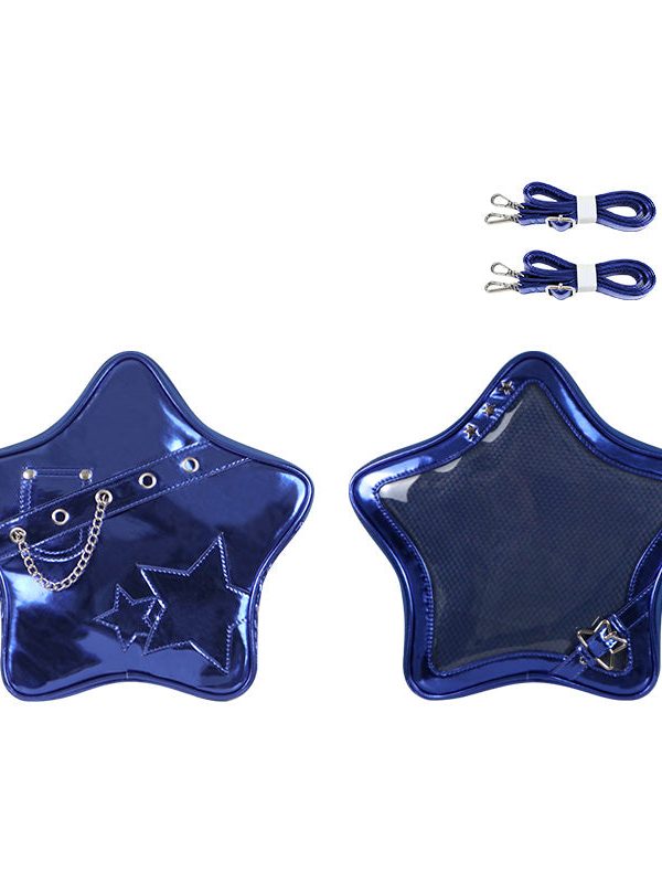 Y2K Star Shaped Ita Bag Backpack