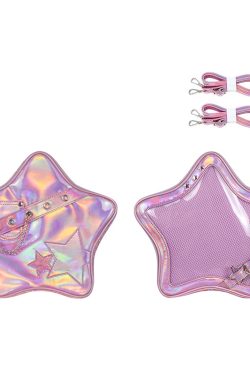 Y2K Star Shaped Ita Bag Backpack