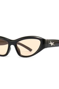 Y2k Star Wrap Around Sunglasses