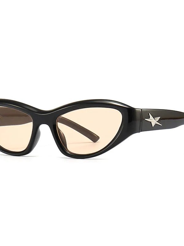 Y2k Star Wrap Around Sunglasses