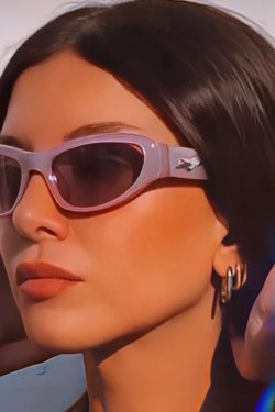 Y2k Star Wrap Around Sunglasses