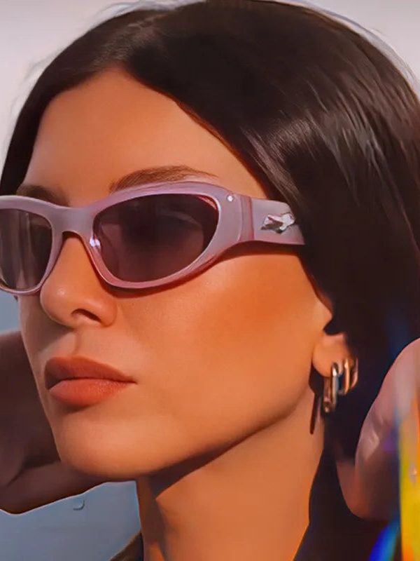 Y2k Star Wrap Around Sunglasses