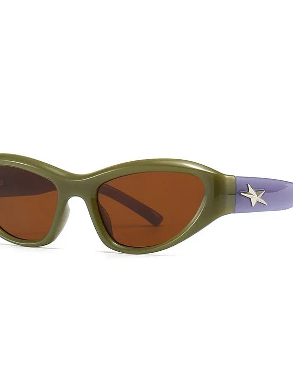Y2k Star Wrap Around Sunglasses