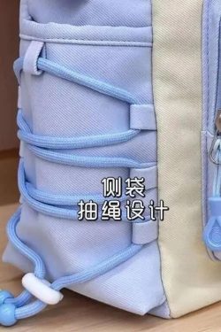 Y2K Sweet Ita Tote Bag Lolita Transparent Crossbody Lace Bow DIY Display