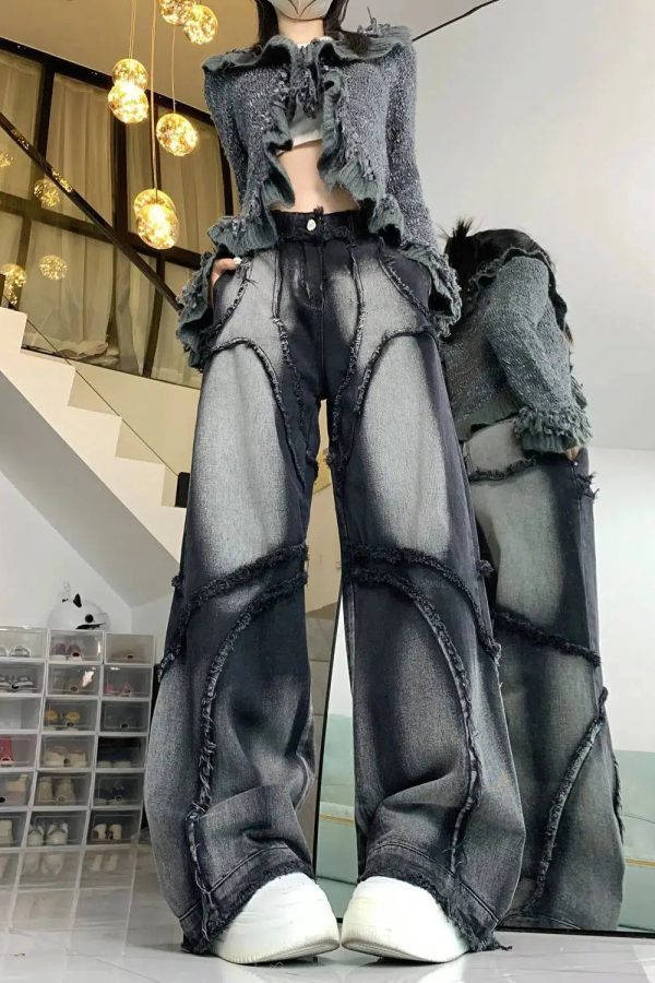 Y2K Wide Leg Jeans
