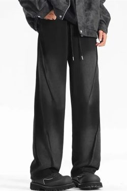 Y2K Wide Leg Sweatpants