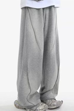 Y2K Wide Leg Sweatpants