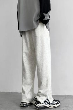 Zip-Up Leg Sweatpants