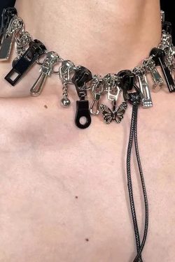 Zipper Chain Necklace