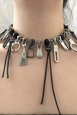 Zipper Chain Necklace