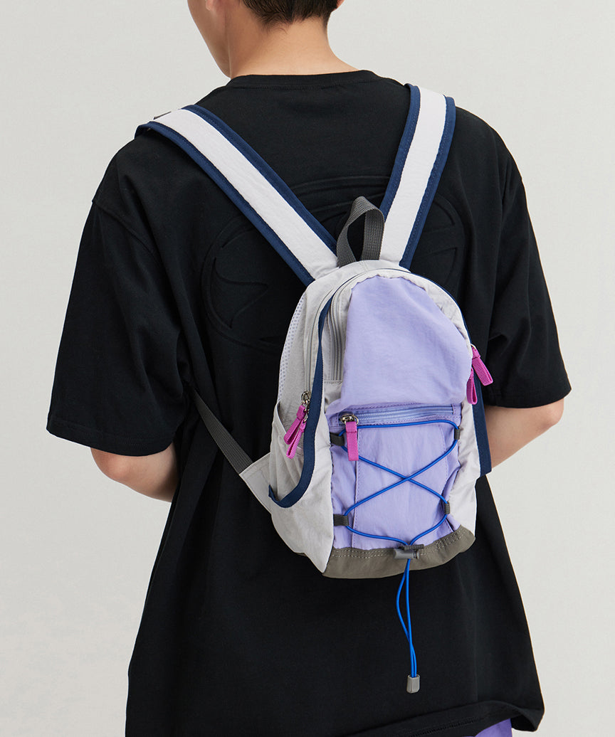 Boutique Purple Zippered Patchwork Outdoor - Lace Sleeve Blouse Work Outfit