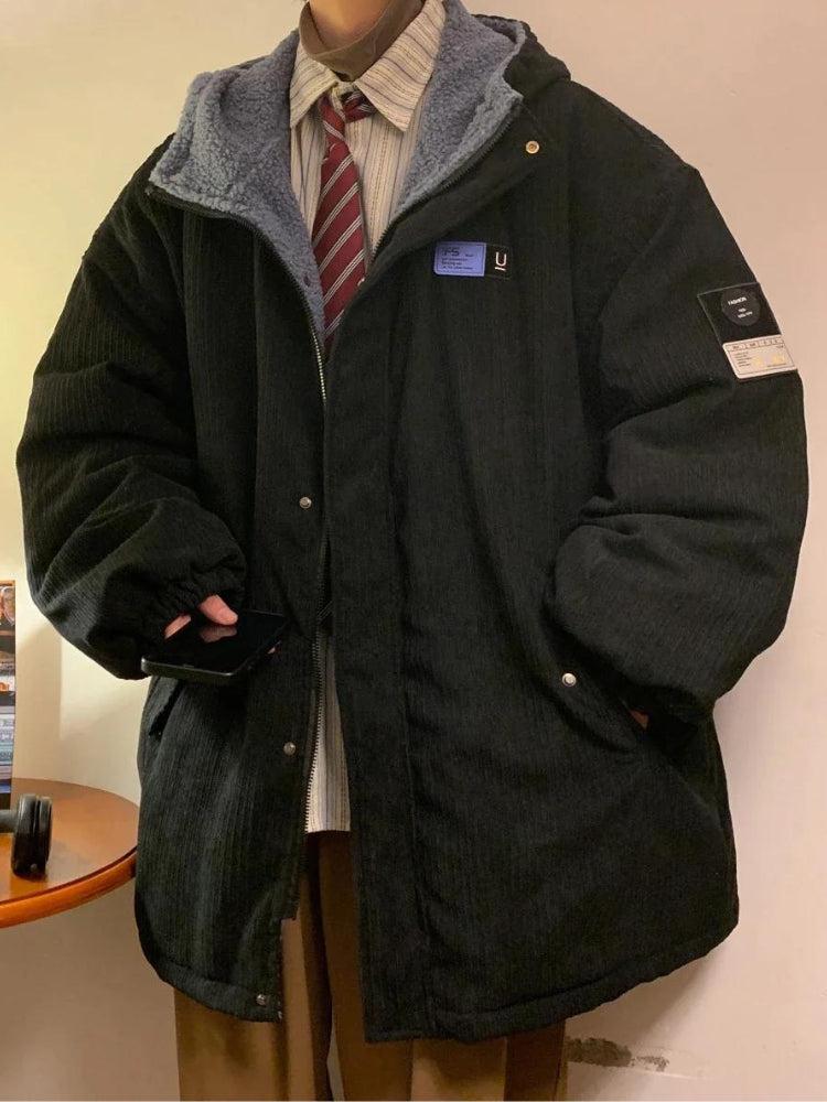 Icy Blue Puffer Jacket with Faux Fur Lining and Hood for Ultimate Warmth