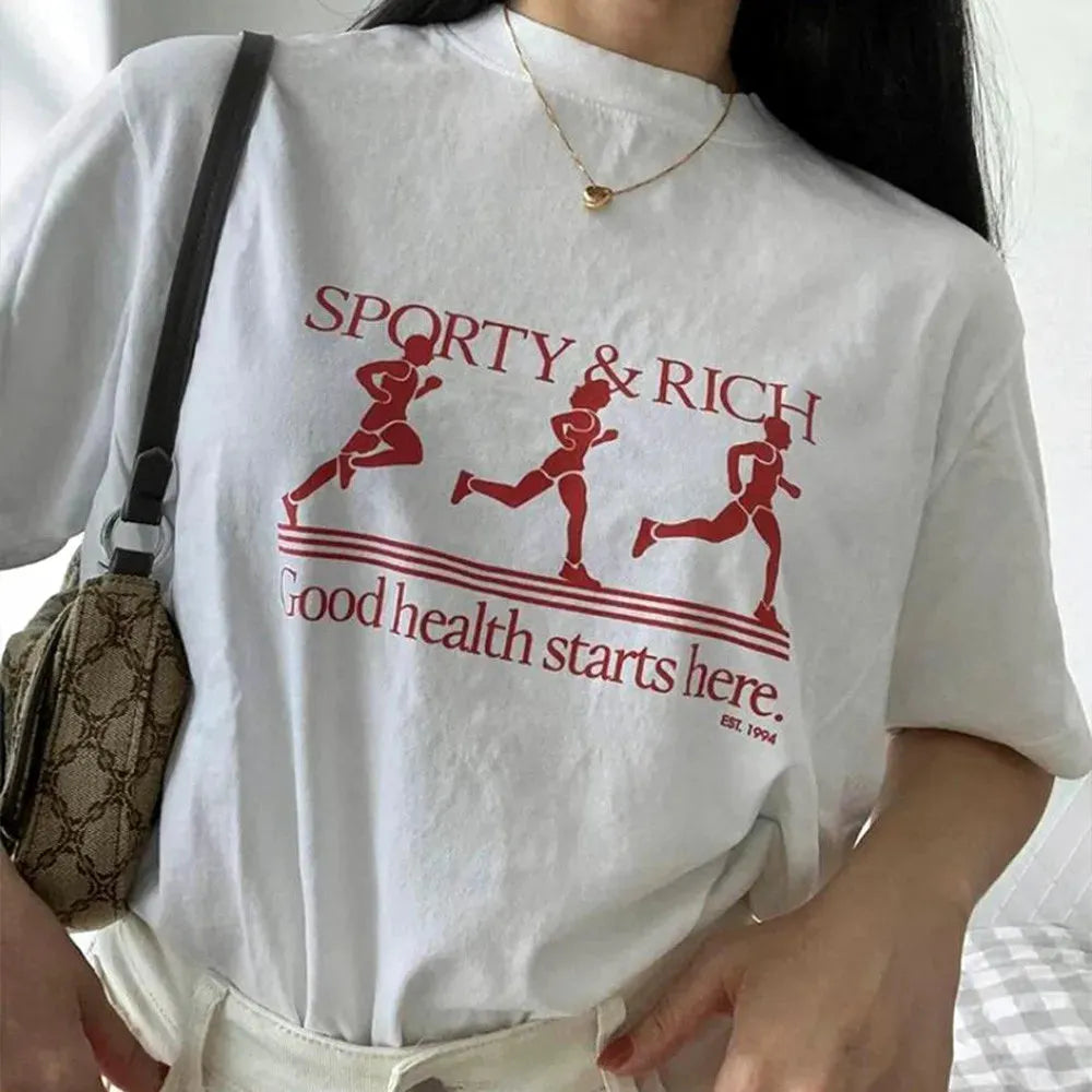 Sport Your Style with a Forest Animal Graphic Tee Outfit for Good Health