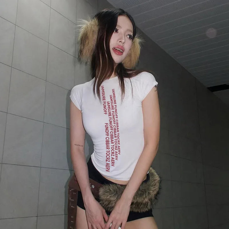 Holographic Dress with Graphic Printed Slim Fit Design