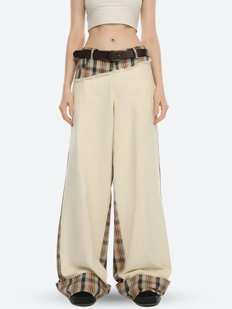 Stylish Patchwork Cargo Pants for a Trendy, Fashion-forward Look