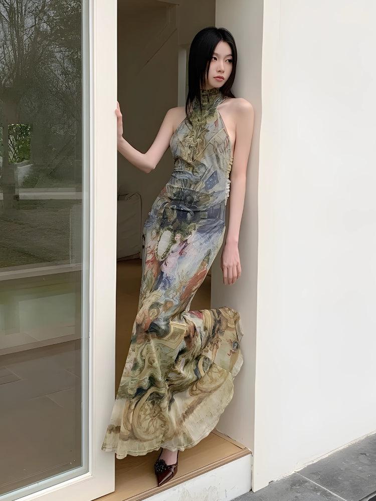 Celestial Maxi Dress: Embrace Elegance with Our Stunning Renaissance Style