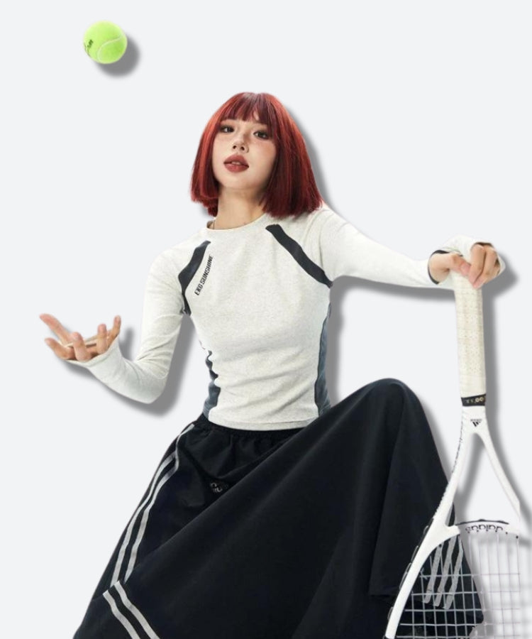 Stylish Sportswear: Your Ultimate Mesh Long Sleeve Top Outfit Guide