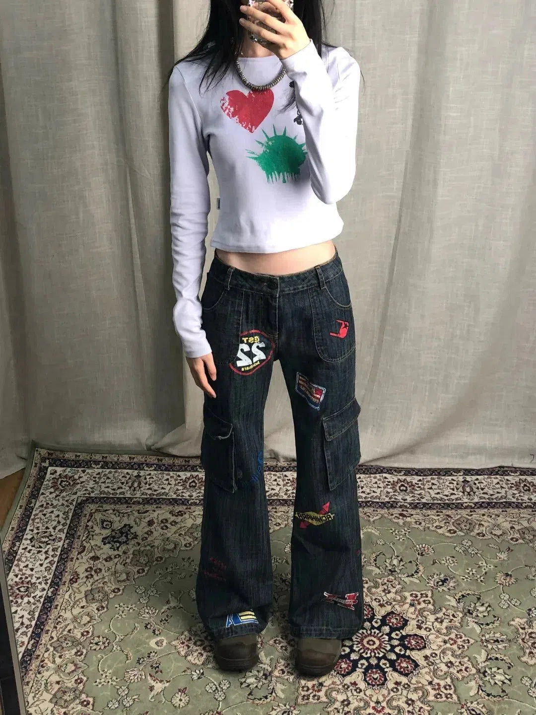 Stylish Sticker Cargo Pants: the Perfect Blend of Comfort and Fashion