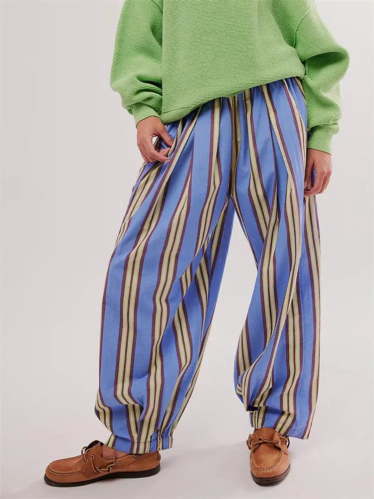 Stylish Striped Sweatpants Inspired by Striped Ceiling Designs