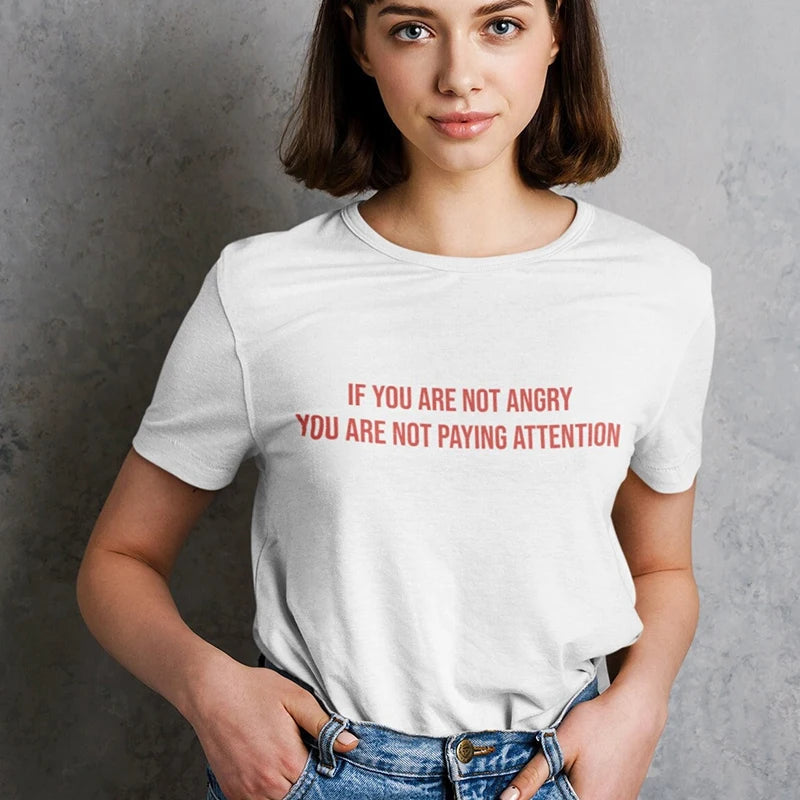 You Are Not Paying Attention with Our Stylish Lace Trimmed Tee